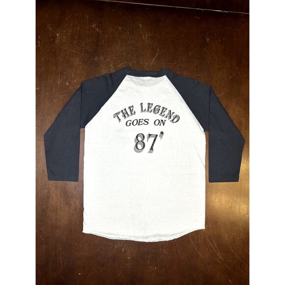 VTG 1987 George Jones The Legend Goes On Tour Shirt Rare Size L Made in USA - Picture 14 of 14